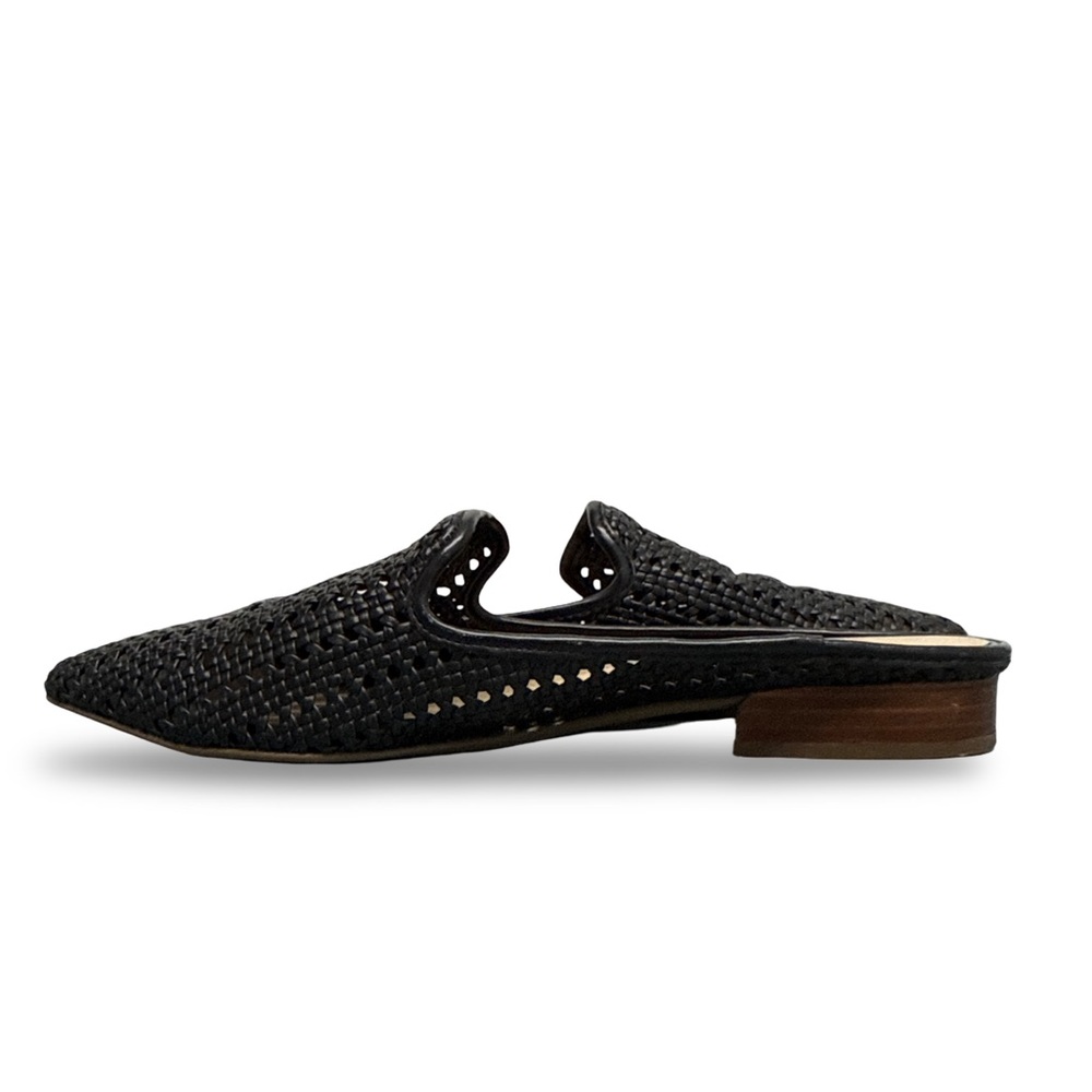Franco Sarto Sorello Woven Weaved Mules Women’s 6.5 Black - Picture 8 of 9